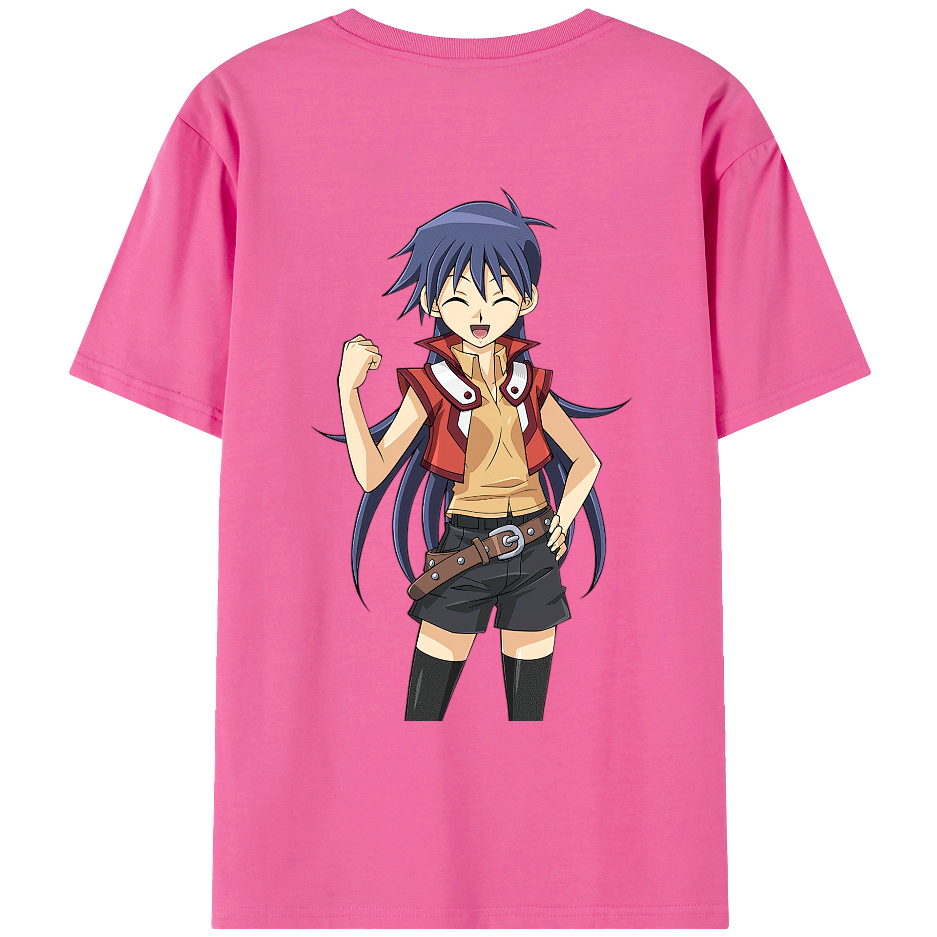 （画像用） 遊☆戯☆王 Yu-Gi-Oh! レディース半袖Tシャツ(バックプリント)